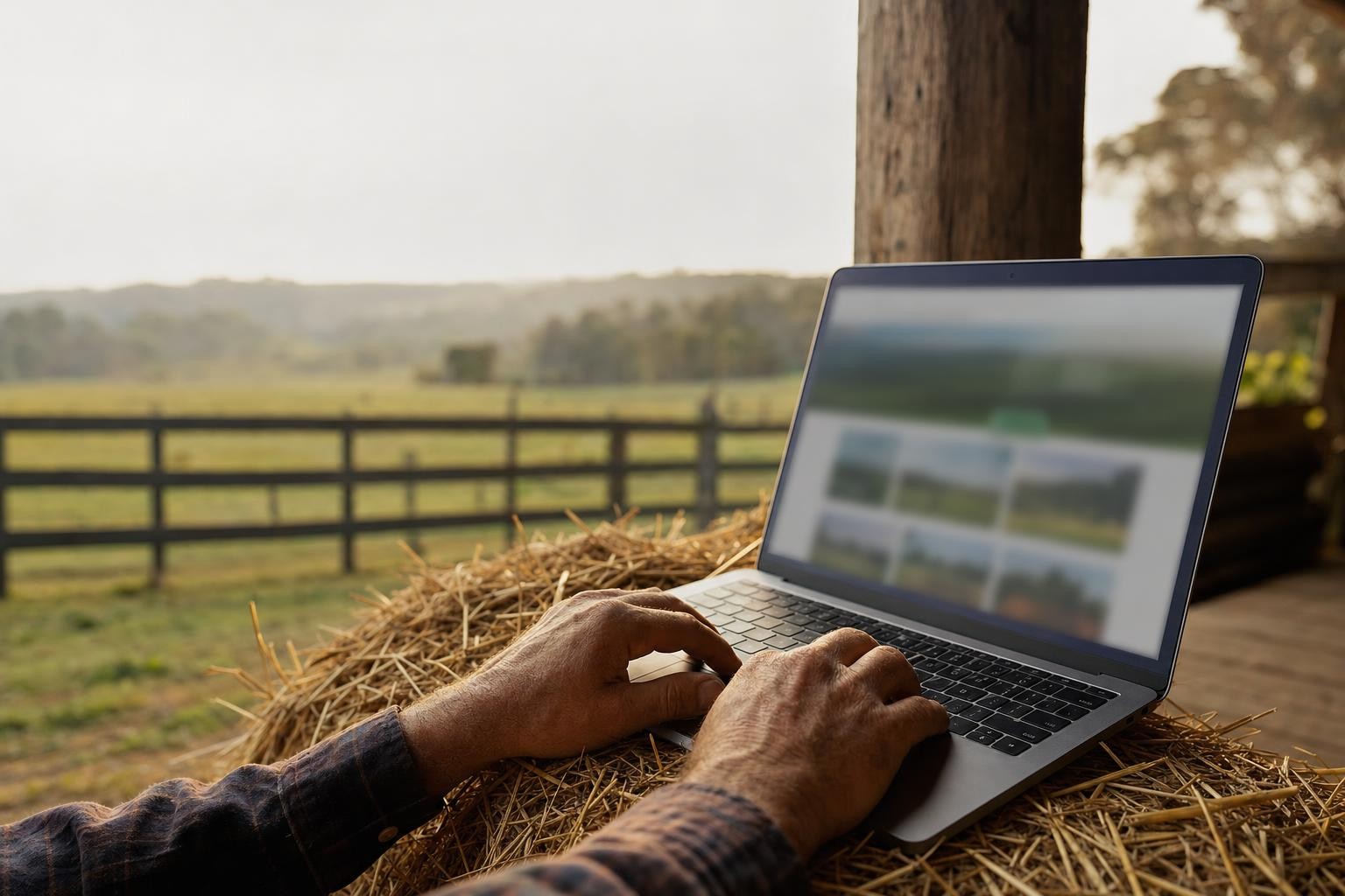 Site ianoagro.com criado por Fábio Kinsch com o Claude Code