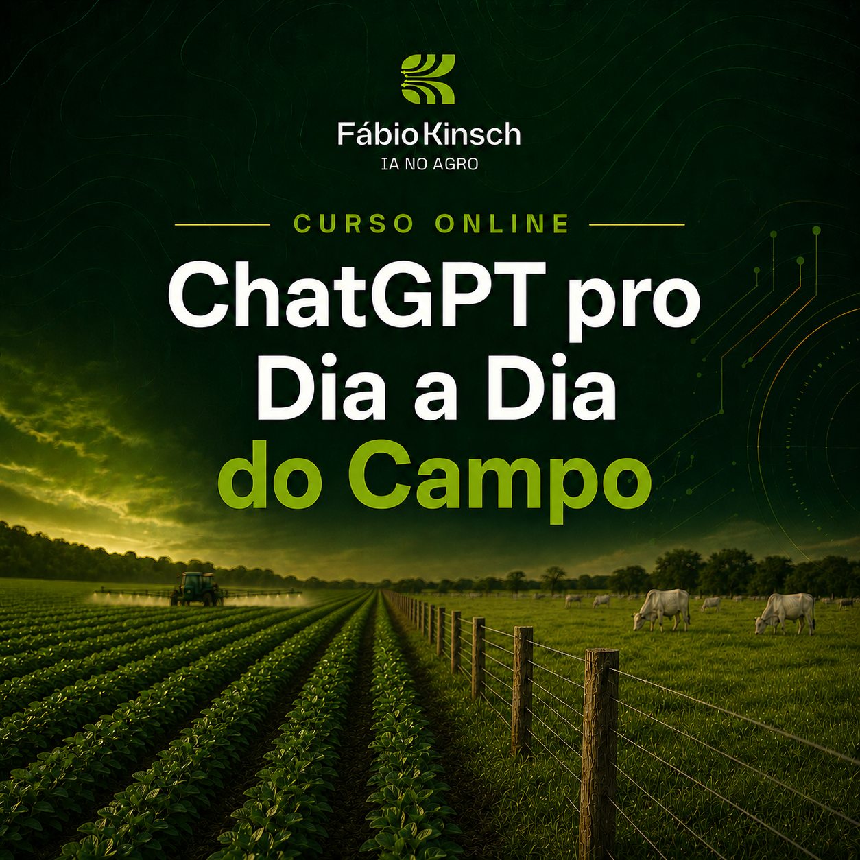 Capa do curso ChatGPT pro Dia a Dia do Campo