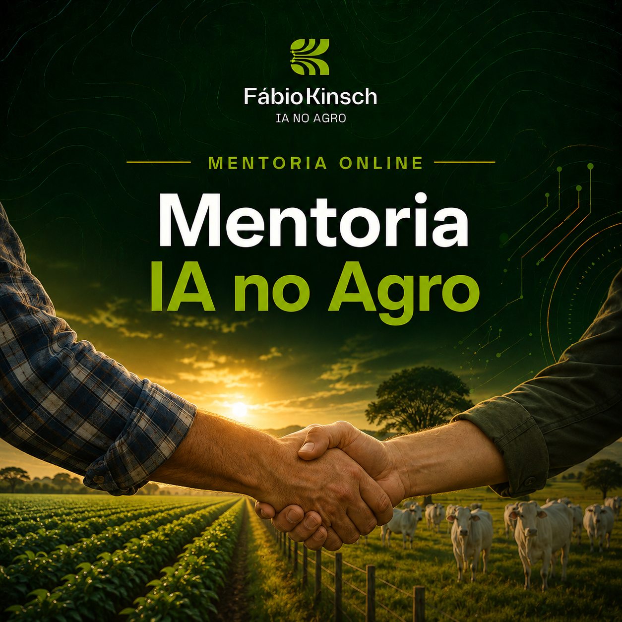 Capa da Mentoria IA no Agro